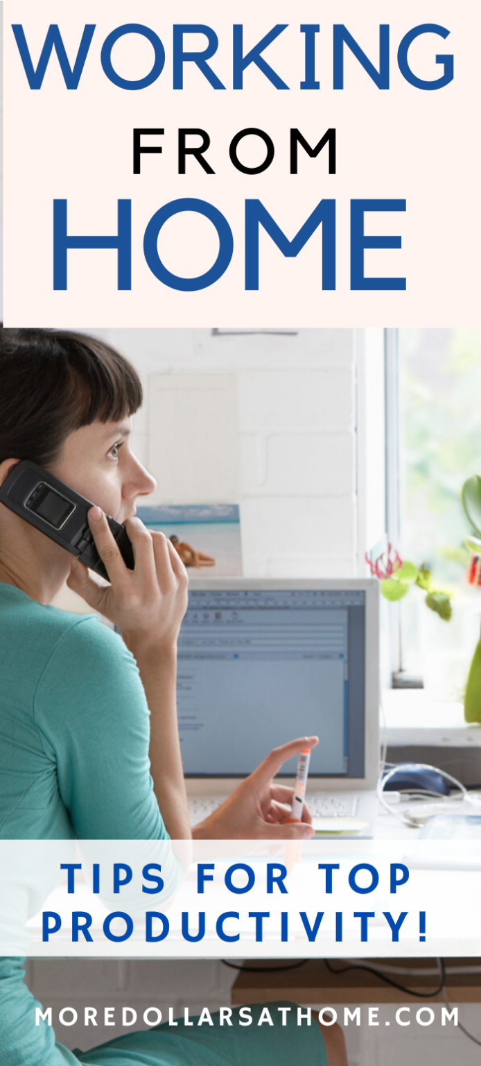 Important Tips on Working From Home - More Dollar$$ at Home