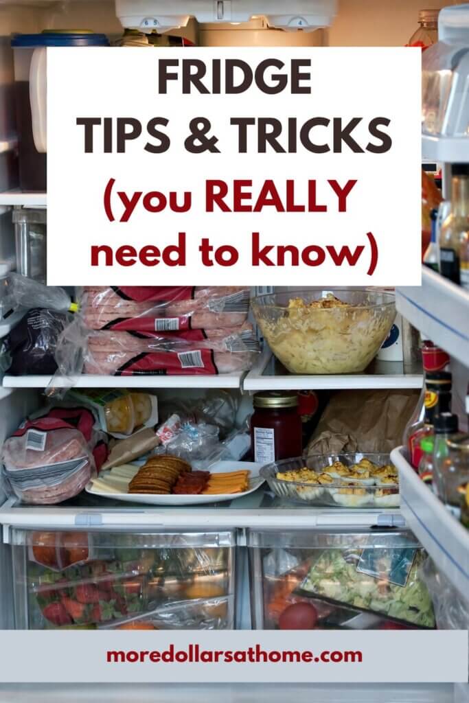 fridge tips and tricks, full fridge of food